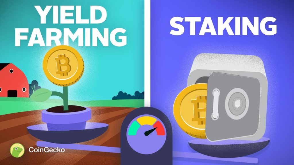 Yield Farming vs Staking – what’s the difference