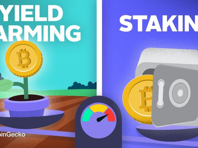 Yield Farming vs Staking – what’s the difference